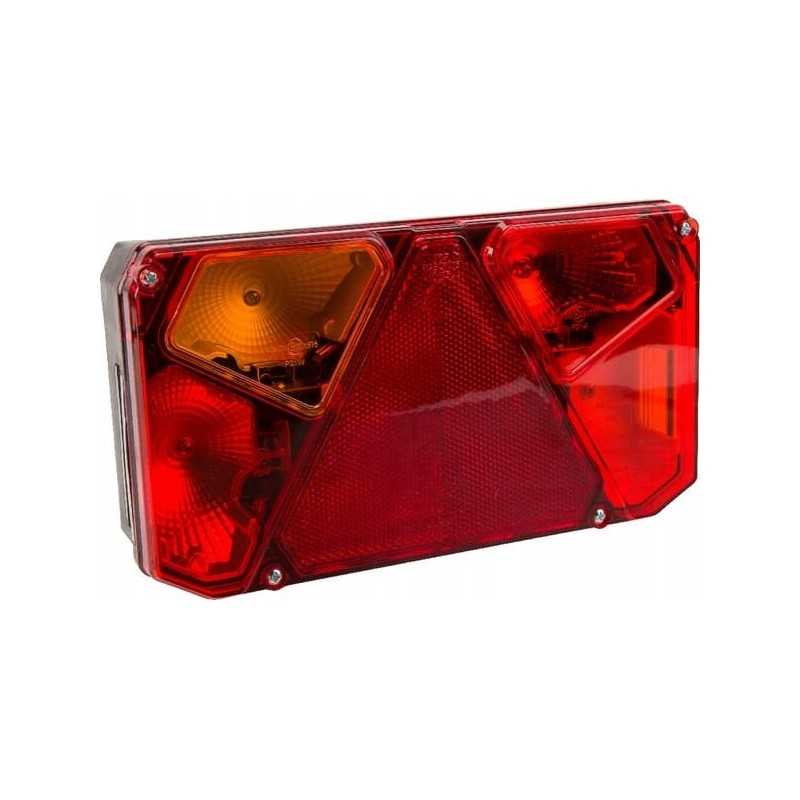 Stačiakampis 5 kontaktų kombinuotas galinis žibintas, kairysis ha