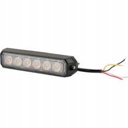 Halogeninė įspėjamoji lemputė 6 LED 18W 12 24V