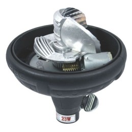 Halogeninė gaidžio blykstės lemputė montuojama ant DIN 23W