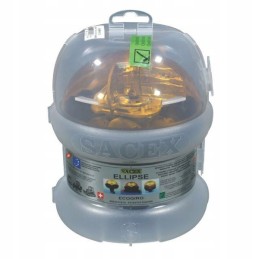 Halogeninė gaidžio blykstės lemputė montuojama ant DIN 23W