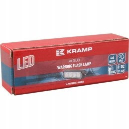 Halogeninė led įspėjamoji lemputė 4 led 12w 12 24v