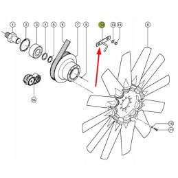 796920 0 ventiliatoriaus laikiklis
