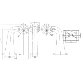 Kairysis gabaritinis žibintas