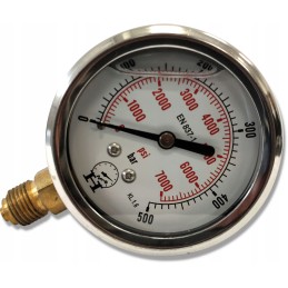 Hidraulinis manometras 0500 barų