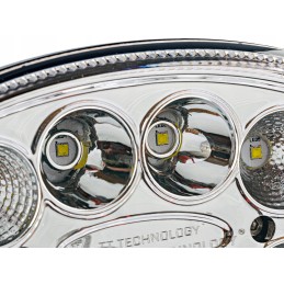 LED darbo lempa 10 30w ovali, 3 rankenos padėtys