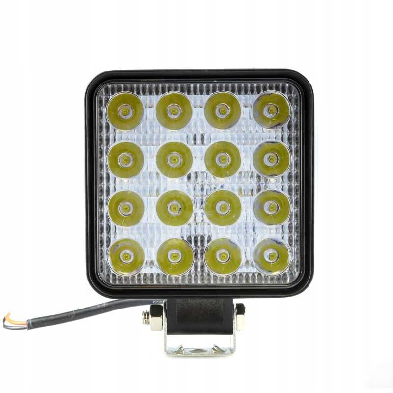 Darbinė lempa 48w 60 laipsnių kvadratinė ein