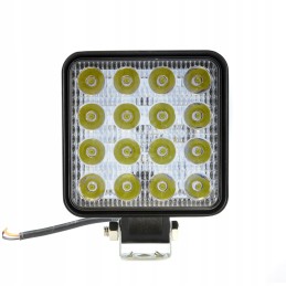 LED halogeninė darbo lempa 48w 60 laipsnių kvadratas