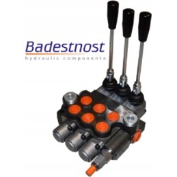 Hidraulinis skirstytuvas 3 sekcijų 40l badestnost