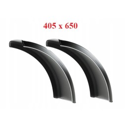 2x sparnas, rato arka, parlok 405x650mm ketvirtinis sunkvežimis