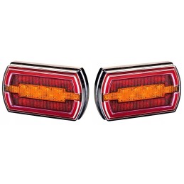 Kombinuotas galinis žibintas, LED priekabos žibintai, pilna