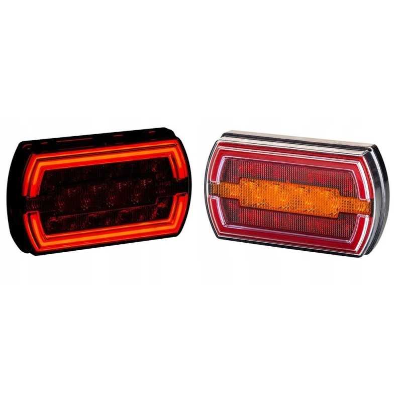 Kombinuotas galinis žibintas, LED priekabos žibintai, pilna