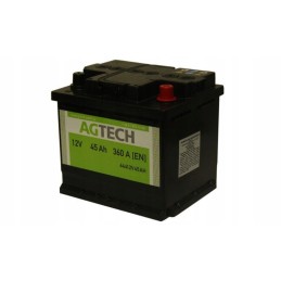 Agtech 12v 45ah smūgiams atspari baterija