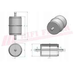 Hifi filtras sn 5079 kuro filtras