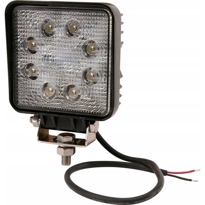 Darbo lempa 8 LED kvadratas 24w 1920 lm 10 30v