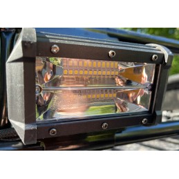 LED darbo lempa halogeninis prožektorius galingumas 72w 2 vnt