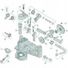 Atleidimo svirtis al118059 az103497 rokeris
