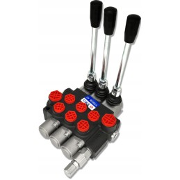 3 sekcijų hidraulinis skirstytuvas, 40l