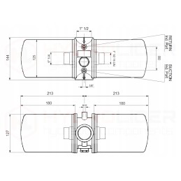 Linijinis grįžtamasis filtras amf 601 cv1bb606 sofima