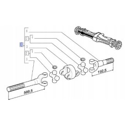 Polos pilnas dešinysis new Holland dėklas 5166549