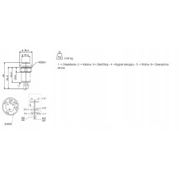 Fendt ūkininko artimųjų žibintų jungiklis x83024009800