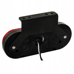 LED markerinė lempa 12v 24v 120x45mm e9 raudona