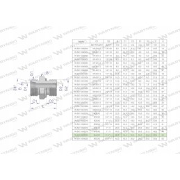 Hidraulinė jungtis bb xge m45x2 35l x 1 1 4