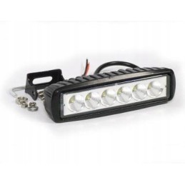 Stačiakampė LED darbo lempa su variklio apšvietimu