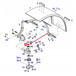 F718701030020 veržlė m25 x 1 5