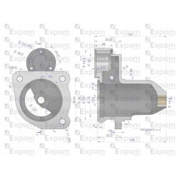 Starterio galvutė ms175ex naujo tipo expom kwidzy