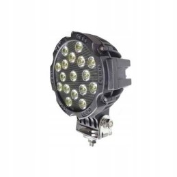 Darbo lempa juoda halogeninė 17led 12 24v 3825lm
