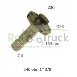 Kardaninis velenas fendt l153 1 3 8 z6 716150220400