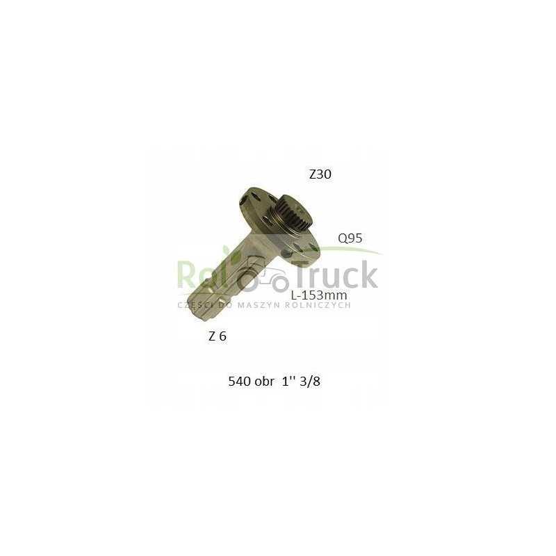 Kardaninis velenas fendt l153 1 3 8 z6 716150220400