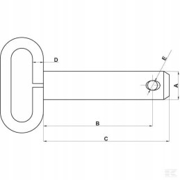 Smeigtukas su rankena, 0 kat., 16x112mm