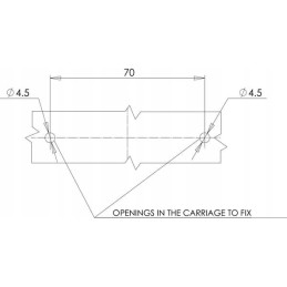 Raudona LED valstybinio numerio lempa