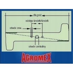 Ambrogio vejapjovės peilis, ilgis 350mm, 300d004204