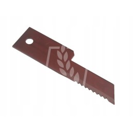 Dantytas pašarų kombaino peilis 198x32 50x3mm fi 13mm