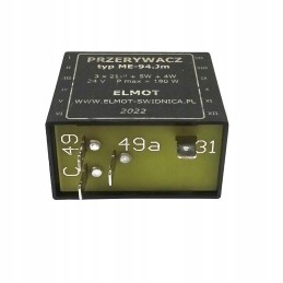 Posūkio signalo pertraukiklis Star Jelcz 24v 180w