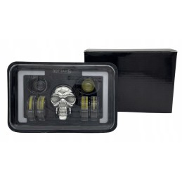 2x LED kaukolės reflektoriaus lempos rinkinys 27w