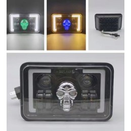 2x LED kaukolės reflektoriaus lempos rinkinys 27w