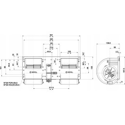 Turbininis ventiliatorius burn 12v 006 a46 22 originalus