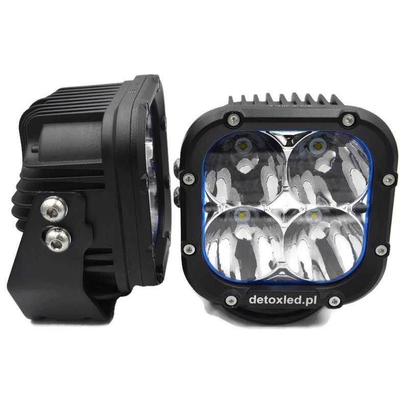 Ilgo nuotolio LED darbo lempų komplektas 2x35w