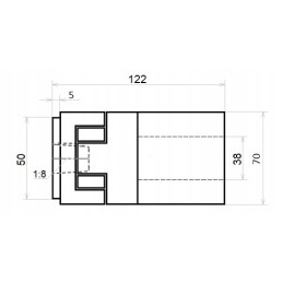 Sankaba siurbliui G3, variklis 5 5 11kw, velenas 38mm