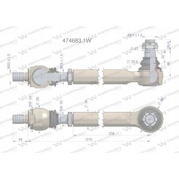 Manitou vairo šarnyras 474683 1 Warynski