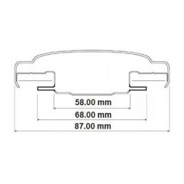 Degalų pildymo angos dangtelio dėklas fendt john deere 3137474r1