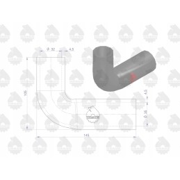Radiatoriaus žarnų komplektas c 360 3p originalus