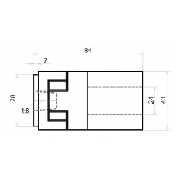 Sankaba siurbliui G1, variklis 1 1 2 2kW, 24mm velenas