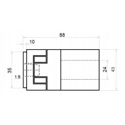 Sankaba siurbliui G2, variklis 1 1 2 2kW, 24mm velenas