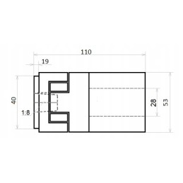 Sankaba siurbliui G3, variklis 2 2 5 5kW, 28mm velenas
