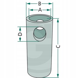 Sumažinanti mova, 1-2 kategorija, skirta traktoriaus pakabai
