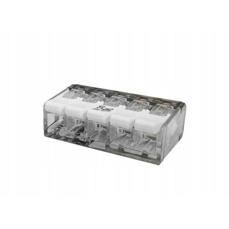 5 skylių elektrinė greitoji jungtis su srovės skląsčiu